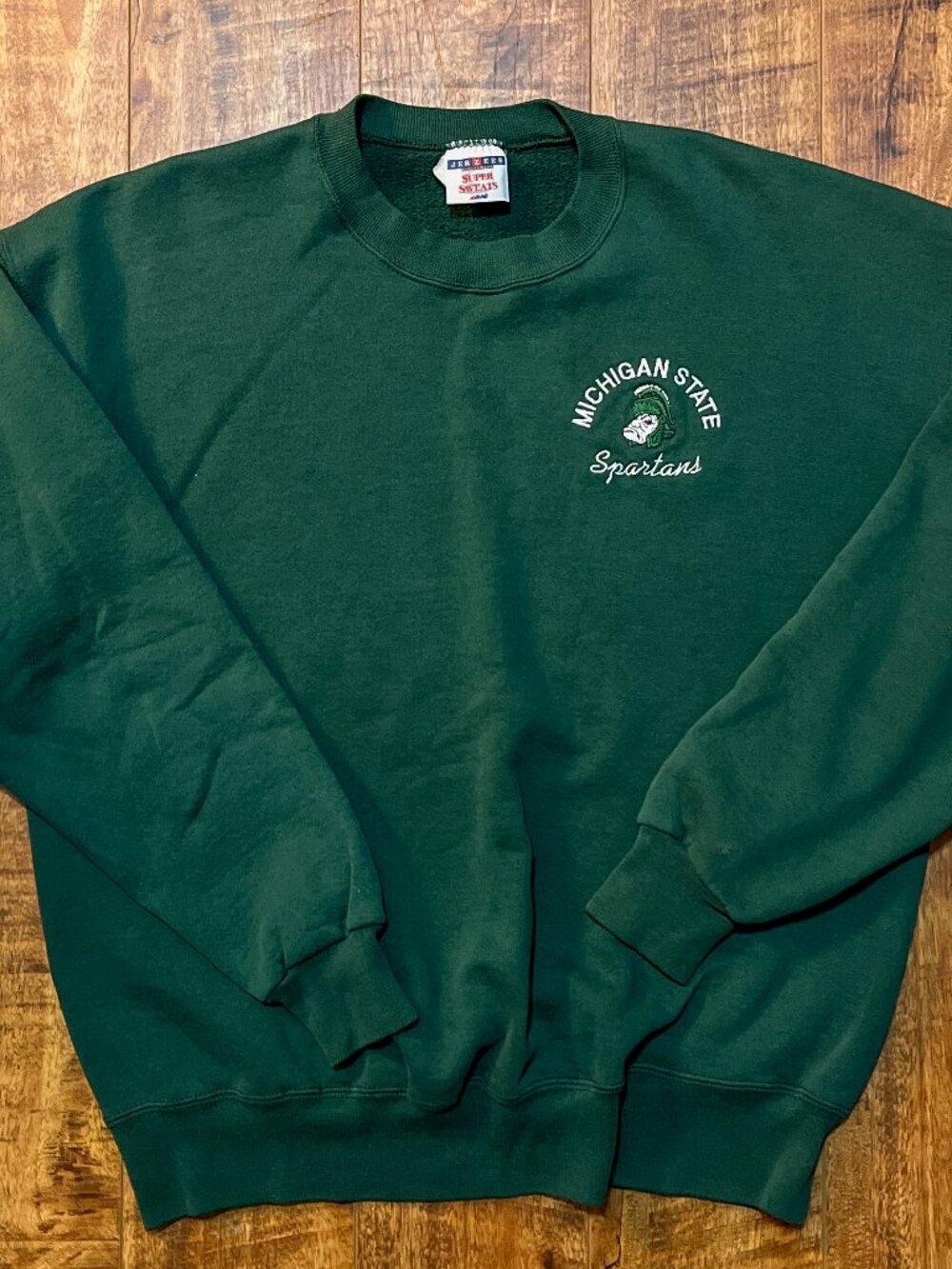 Jerzees Crewneck Sweater Michigan State University Size Large